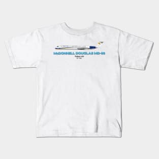 McDonnell Douglas MD-88 - Taban Air Kids T-Shirt